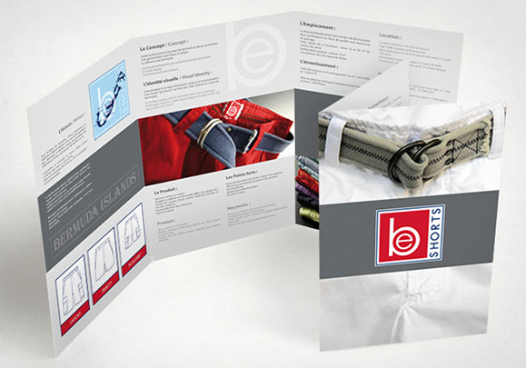 Plaquette portefeuille Be-Shorts