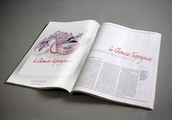 Pub magazine La Chemise Tropzienne